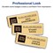 The Mighty Badge Badge Kit, Magnetic, Inkjet, Reusable, 1"x3", 10/PK, Gold 5PK AVE71203 - alternate 7